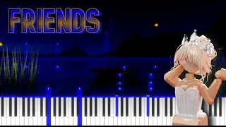 Friends By Chase Atlantic (ROBLOX PIANO VERSION)