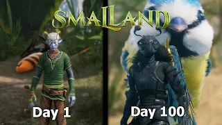 I spent 100 Days as a tiny person...here's what happened (Smalland Survive the Wilds)