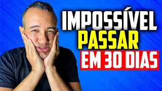 [IMPOSSÍVEL] PASSAR NA PM EM 30 DIAS, CONCURSO PM, CONCURSO PÚBLICO