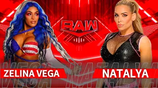 WWE 2K24 Raw : Zelina Vega VS Natalya