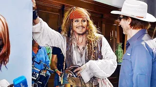 PIRATES OF THE CARIBBEAN DEAD MEN TELL NO TALES Behind The Scenes #3 (2017) Johnny Depp