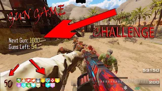 MW2 RUST *GUN GAME* COD ZOMBIES! - CHALLENGE! - (Custom BO3 Zombies) #1