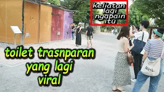 VIRAL!!! TOILET TRANSPARAN DI JEPANG