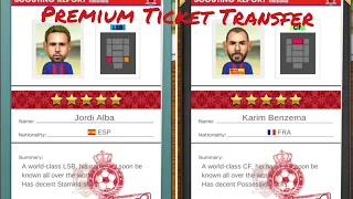 Premium Tickets Transfer || SEGA POCKET CLUB MANAGER