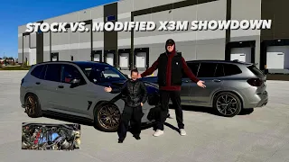 STOCK vs MODIFIED X3M SHOWDOWN