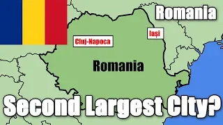 What is the Second Largest City in ROMANIA ?