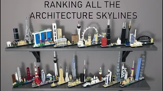 Ranking all 13 Lego Architecture Skylines from 2016 to 2022