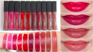 L'Oreal Paris Infallible Pro Matte Glosses | Lip Swatches + Review