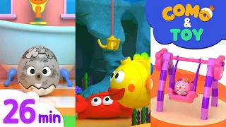 Como | Goldberg Machine + More Episode 26min | Learn colors and words | Como Kids TV