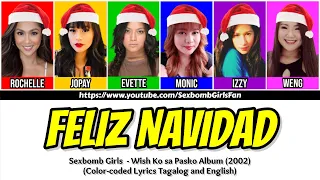 Feliz Navidad [Color-coded Lyrics]