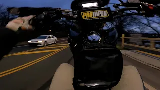 SUPERMOTO 4K NIGHT RIDE & Sound