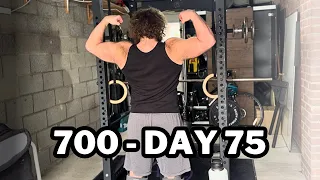 700 Day 75 - Back/biceps - Bilateral Quadriceps Tendon Rupture Repair