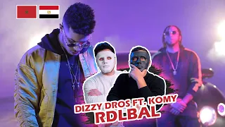 Dizzy DROS feat. Komy - RDLBAL 🇲🇦 🇪🇬 | Egyptian Reaction