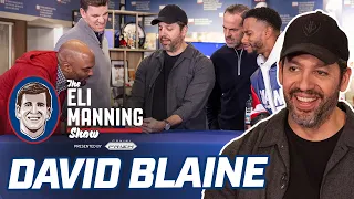 David Blaine STUNS Eli & Victor Cruz with Magic Tricks | The Eli Manning Show