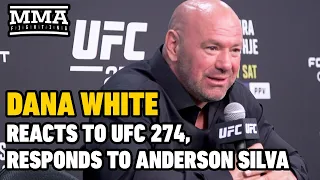 Dana White Responds to Anderson Silva, Recaps UFC 274 | MMA Fighting