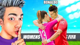 I SNUCK Ronaldo into Women's FIFA