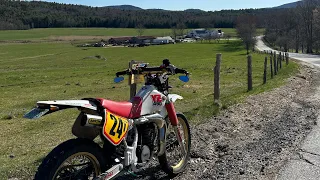 YZ 490 1987 Big Bore Riding