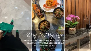 VLOG: morning routine, GRWM,Date Night at Novikov Istanbul