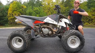 I Outbid Three People For This KTM Powered Race Quad