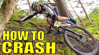 When You Already Know You'll Crash... How To Save Your Bones In Dangerous Situations. MTB Technique