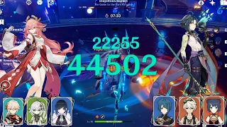 C0 Yae Hyperbloom and C0 Xiao National | Spiral Abyss 3.7 / 3.8 | Floor 12 9 Stars - Genshin Impact