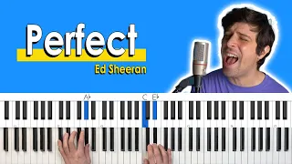 How To Play “Perfect” by Ed Sheeran [Piano Tutorial/Chords for Singing]