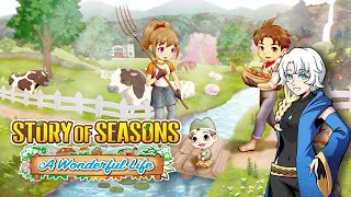 [Story of Seasons: A Wonderful Life] Farm of Nostalgia [PNGTuber Zephyr]