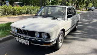 Капсула Времени BMW 5 1986, 2.5i - 150лс, 130.000км.