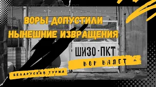 Воры допустили нынешние извращения