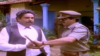 Shankarnag Master Plan to Seize Illegal Goods | Best Scees of SP Sangliyana 2 Kannada Movie