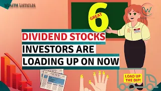 6 Great high Yielding Dividend Stocks investors are loading up now🔥 | Buy the dip. Passive Income$$$