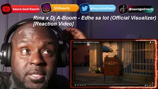 Rina x Dj A-Boom - Edhe sa lot (Official Visualizer)| REACTION