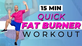 15min Fat Burner Walking Workout for Weight Loss at Home