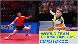 FAN Zhendong - KARLSSON Kristian @ WTTTC Halmstad 05/05/2018 (private video HD)