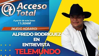 Alfredo Rodríguez - Entrevista Telemundo