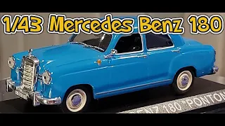 1/43 Mercedes Benz 180 diecast by DeAgostini