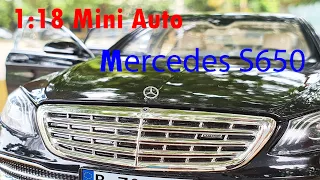 Mercedes Maybach S Class S650 | Mini Auto concept 1:18