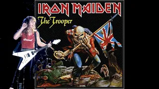 Iron maiden The trooper James Hetfield A.I cover