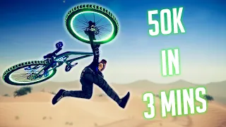 3 Mins 50K | Nothing To LUX Bike Episode 4 | Descenders | Tron Bike