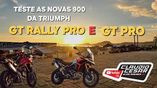 TESTEI AS NOVAS 900 TIGER  GT PRO E A RALLY PRO DA TRIUMPH