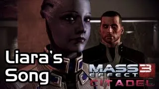 Mass Effect 3 - Citadel DLC - Invite Liara up to Apartment (Male Shepard / Platonic)