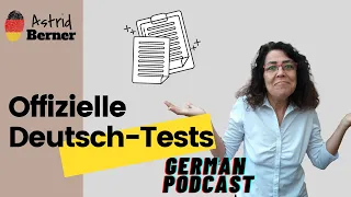 Offizielle Deutsch-Tests , A2 level #02 podcast ,German podcast with transcript ,German by astrid