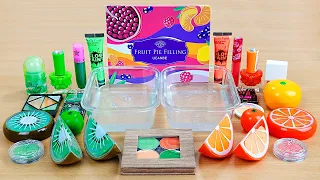 KIWI vs ORANGE SLIME Series3 Season Fruit Mix Satisfying Slime Videos