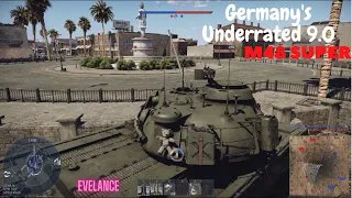 The M48 super, Germany and its underrated MBT, Beast on its own ,War Thunder , Germany 9.0