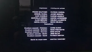 Bon Cop Bad Cop  ending credits.