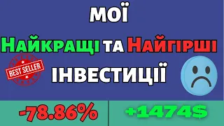 Інвестування на реальному прикладі: Мої найкращі та найгірші інвестиції