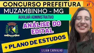 Concurso Muzambinho  - Auxiliar Administrativo