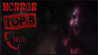 Top 5 Horror 360° Videos | Scary Ghost VR 360 Degree Video