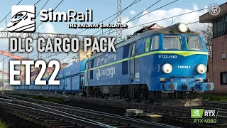 DLC Cargo Pack ET22 Byk + Cysterny i Falns, Manewry - SimRail #32 | 🚉 Symulator Kolejowy | RTX4080