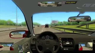 3D инструктор.Геймплей.Honda civic